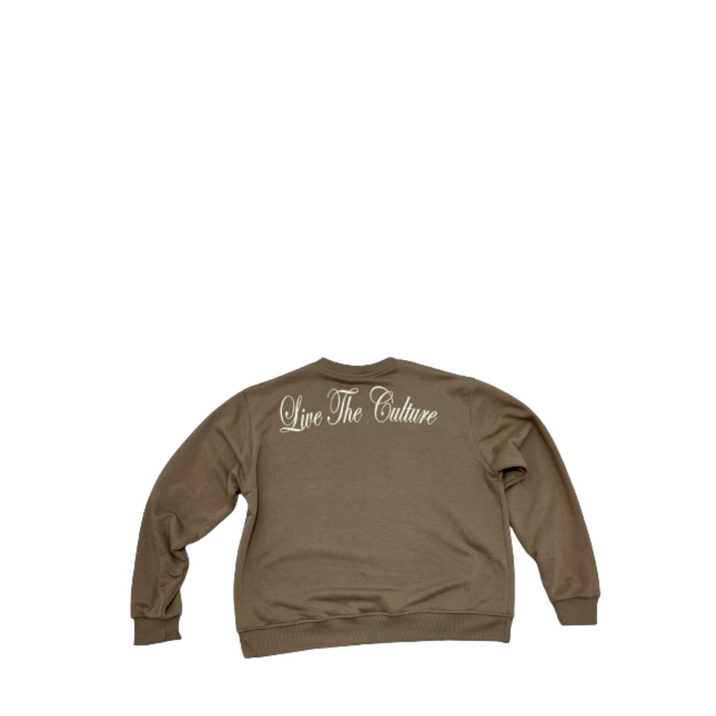 Cafe " Live The Culture " Crewneck